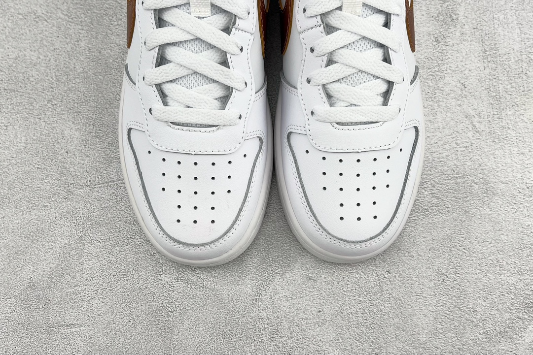 140 全新渠道特供 Nike Court Borough (GS) 白色 DQ5979-100