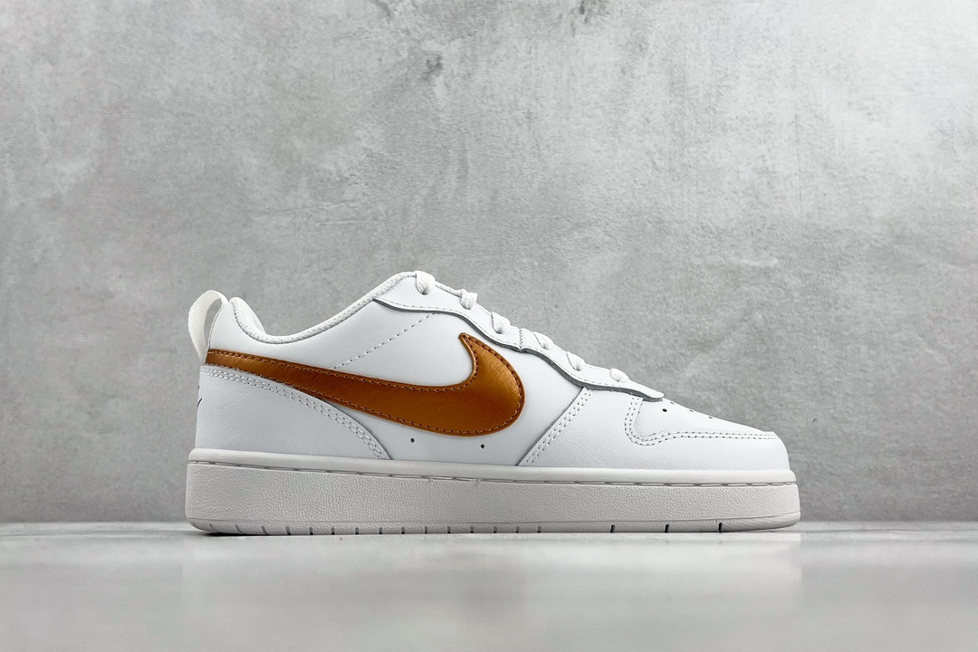 140 全新渠道特供 Nike Court Borough (GS) 白色 DQ5979-100
