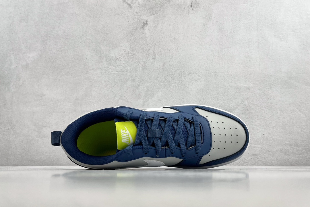 140 全新渠道特供 Nike Court Borough Low 2 GS 海军蓝 BQ5448-016