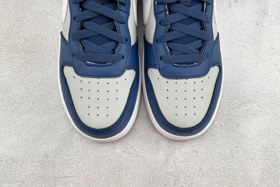 140 全新渠道特供 Nike Court Borough Low 2 GS 海军蓝 BQ5448-016