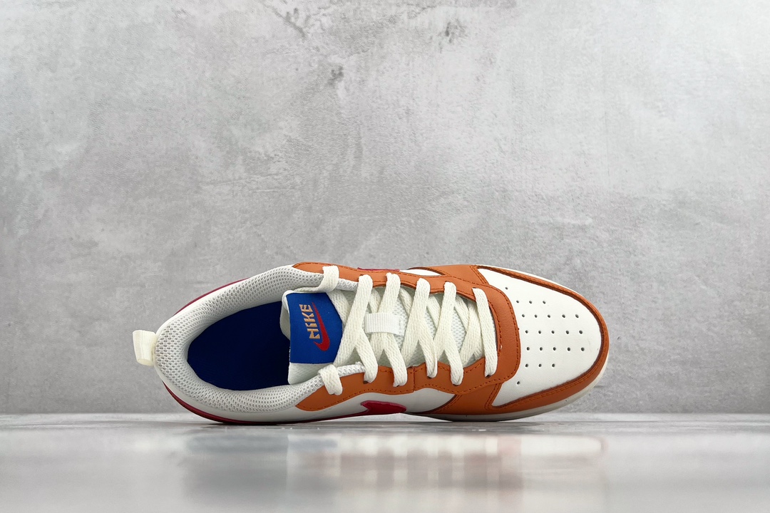 140 全新渠道特供 Nike Court Borough low 2 白橙 BQ5448-119