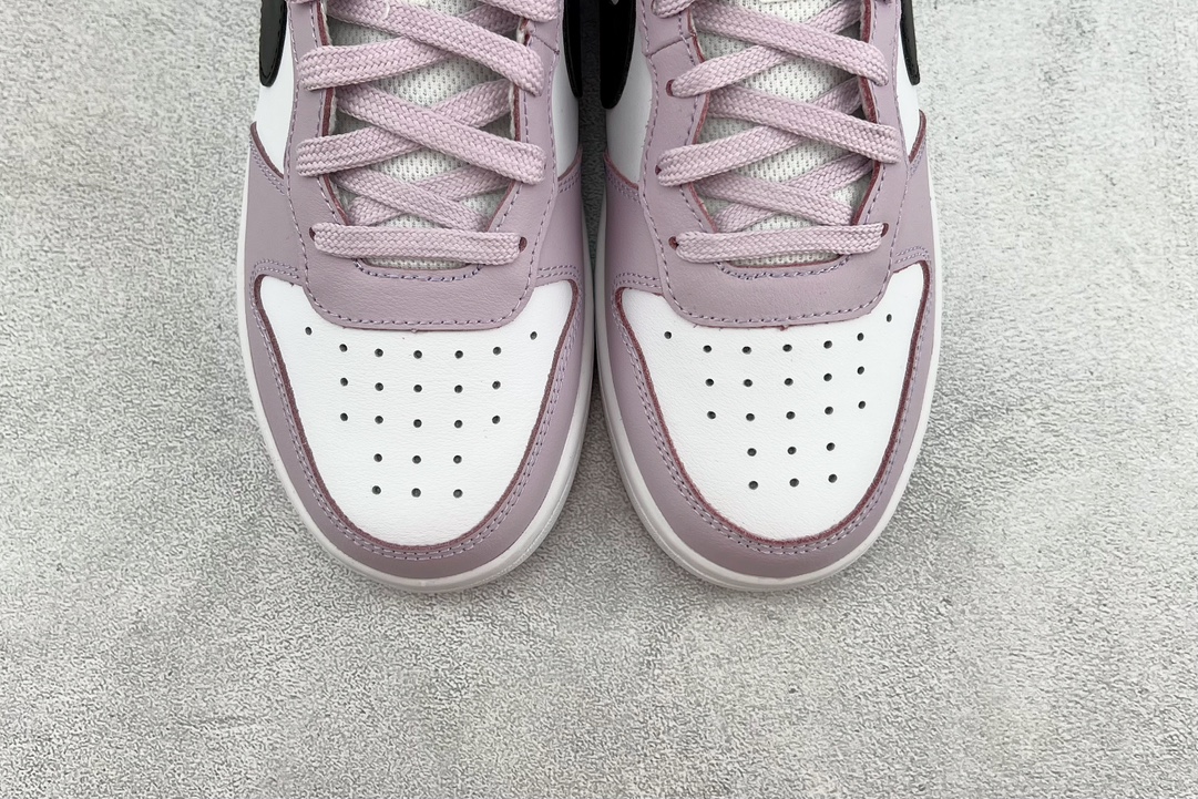 140 全新渠道特供 Nike Court Borough low 2樱花粉 BQ5448-005
