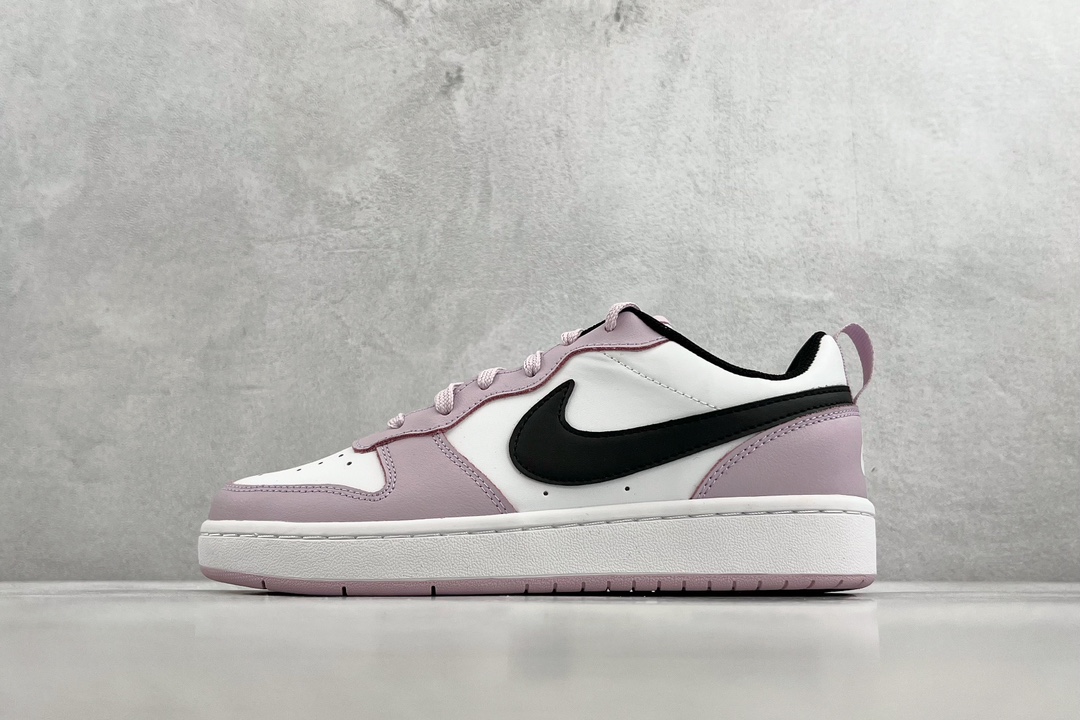 140 全新渠道特供 Nike Court Borough low 2樱花粉 BQ5448-005