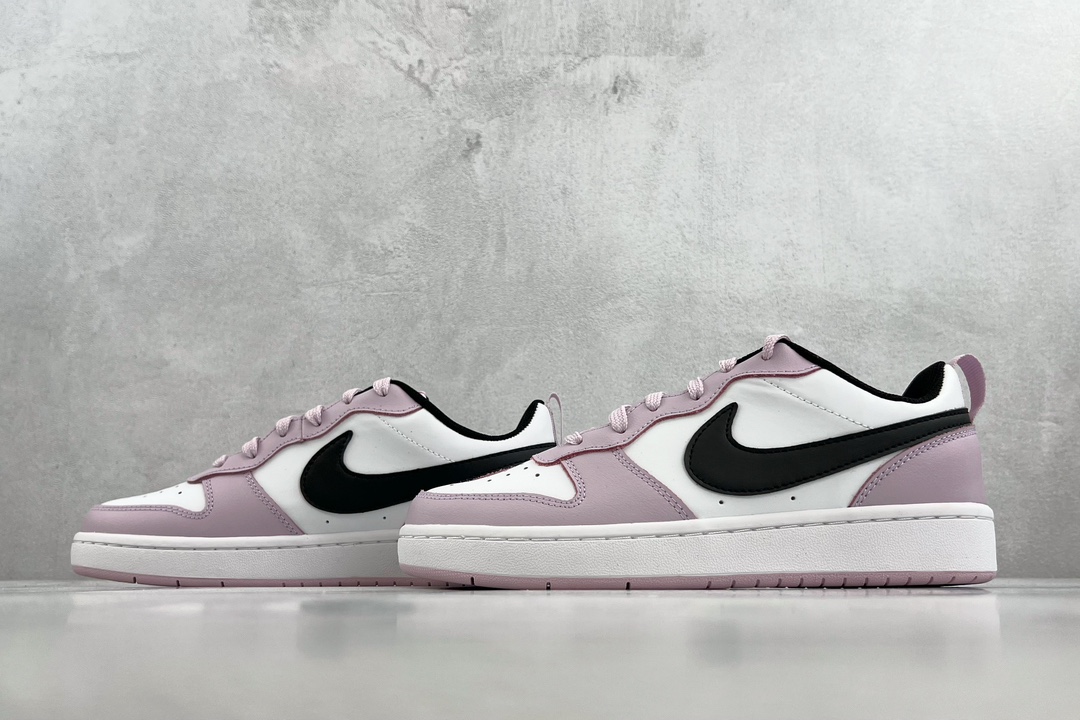 140 全新渠道特供 Nike Court Borough low 2樱花粉 BQ5448-005