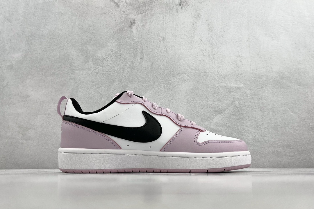 140 全新渠道特供 Nike Court Borough low 2樱花粉 BQ5448-005
