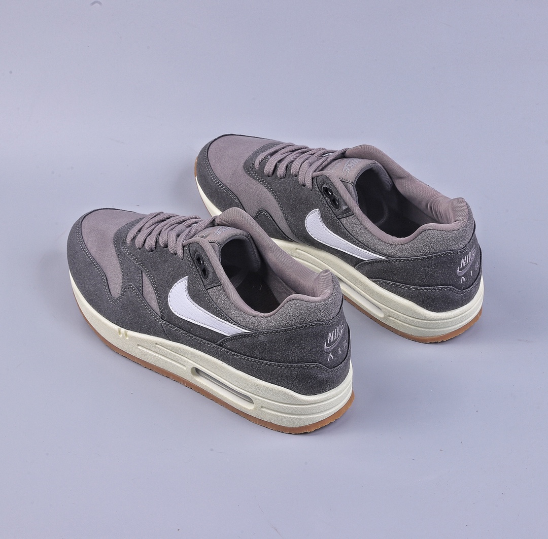 220 Nike Air Max 1 PRM 黑棕白 复古休闲跑步鞋 FD5088-001