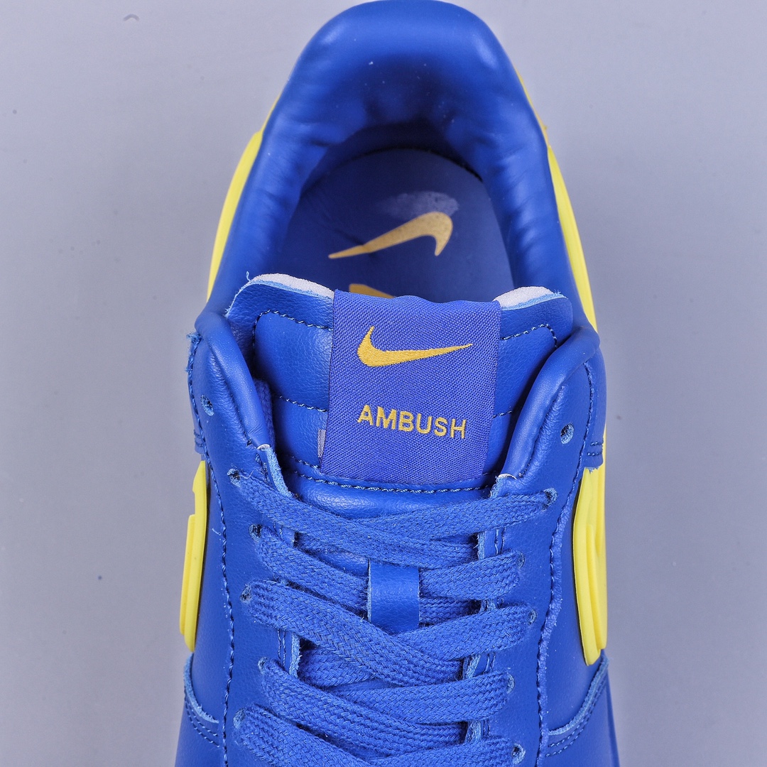 200 Ambush x Nike Air Force 1 Low 蓝黄色 DV3464-400