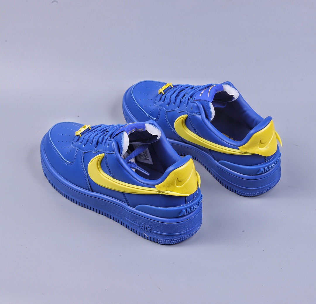 200 Ambush x Nike Air Force 1 Low 蓝黄色 DV3464-400