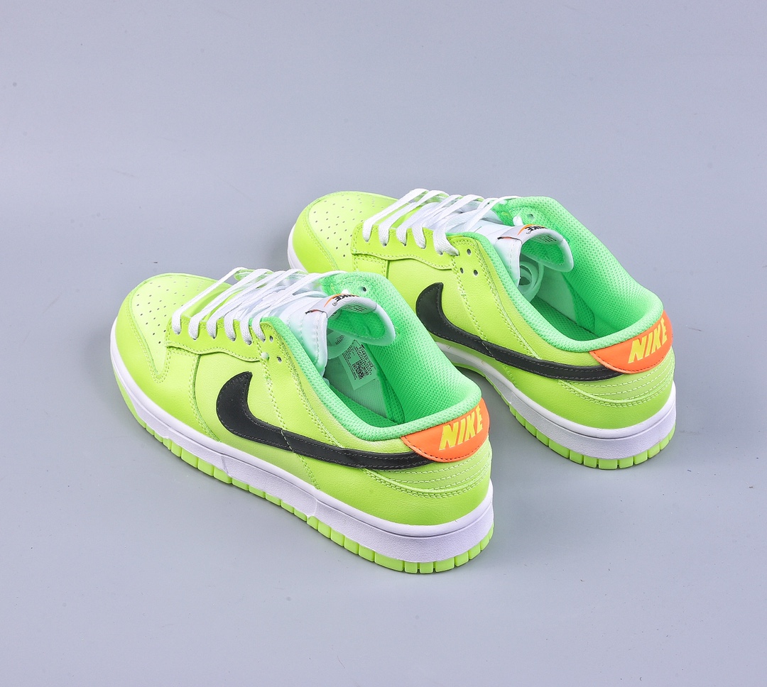 200 F版Nike SB Zoom Dunk Low荧光绿板鞋 FJ4610-702