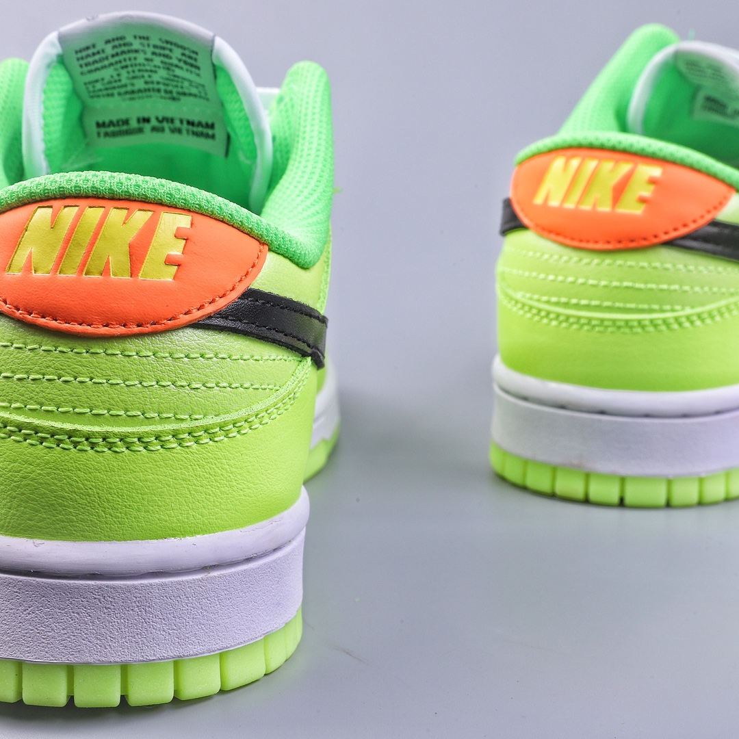 200 F版Nike SB Zoom Dunk Low荧光绿板鞋 FJ4610-702