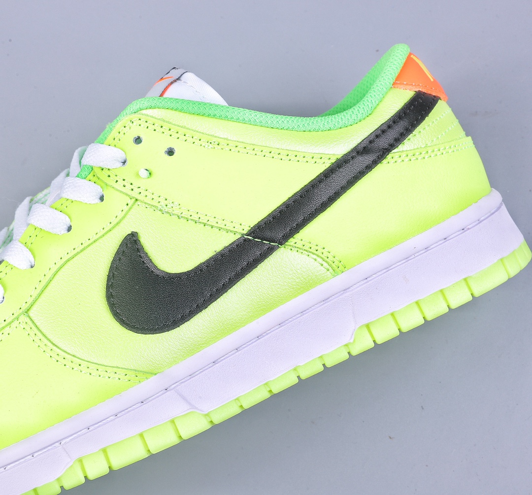 200 F版Nike SB Zoom Dunk Low荧光绿板鞋 FJ4610-702