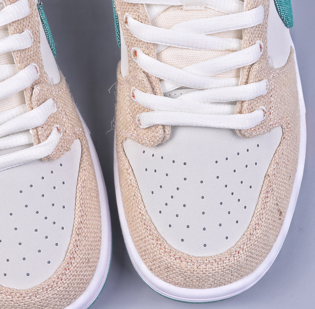 220 F版NK Dunk Low 联名米白绿撕撕乐 FD0860-001