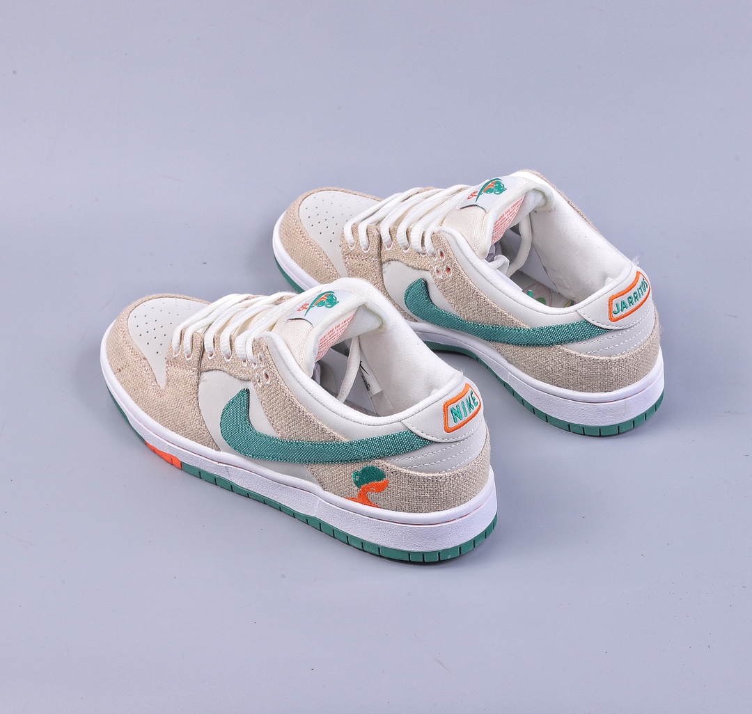 220 F版NK Dunk Low 联名米白绿撕撕乐 FD0860-001