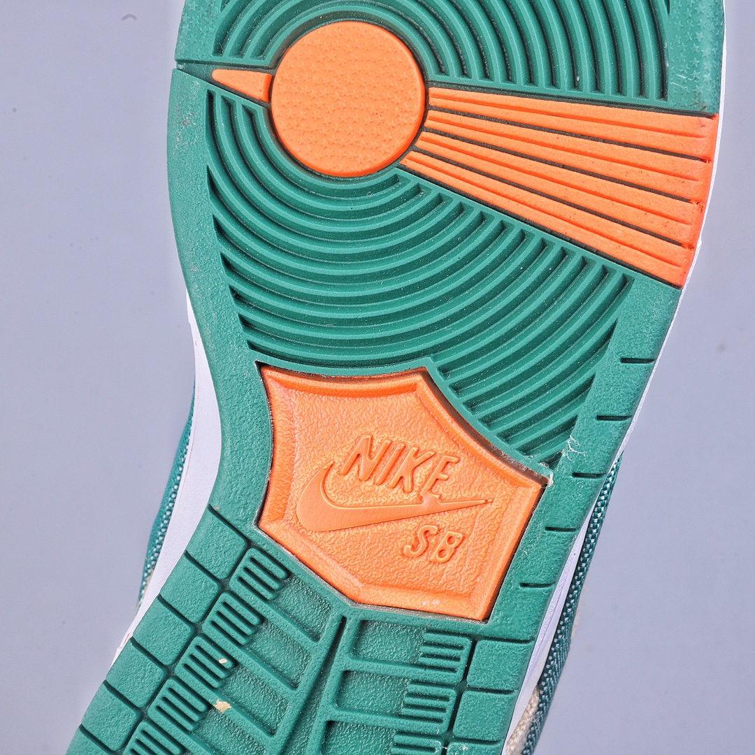 220 F版NK Dunk Low 联名米白绿撕撕乐 FD0860-001