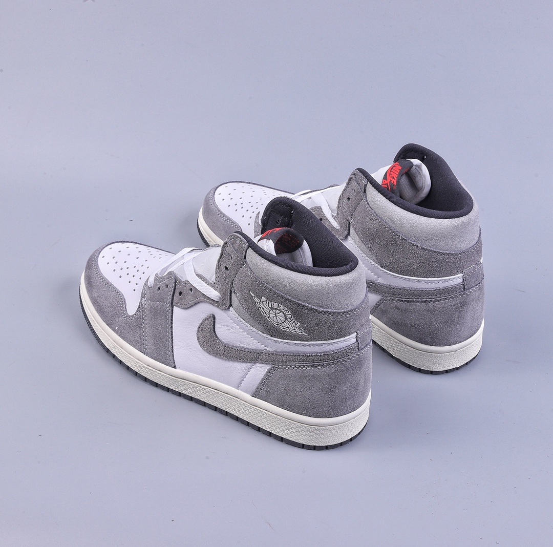 280 W Air Jordan 1 High ” Washed Black ” 灰黑 DZ5485-051