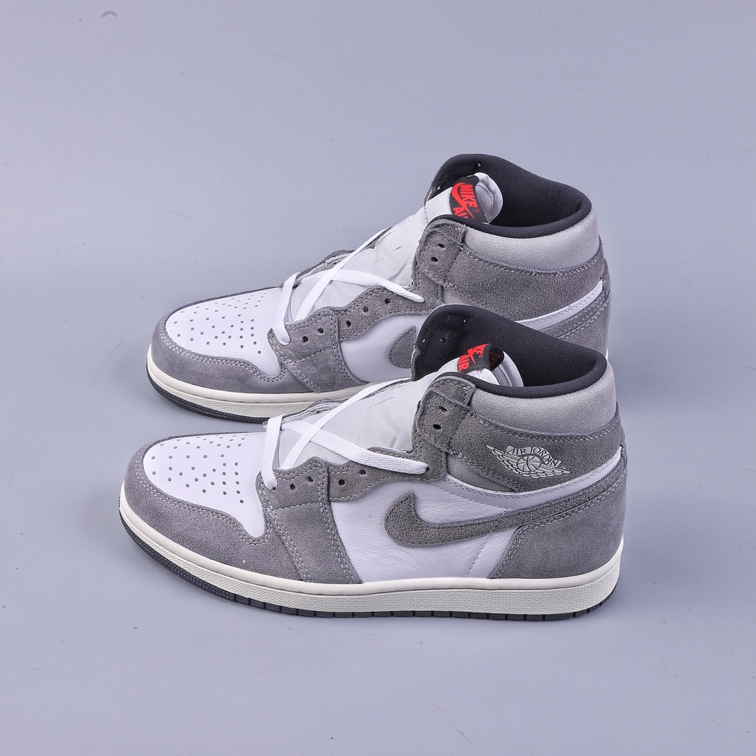 280 W Air Jordan 1 High ” Washed Black ” 灰黑 DZ5485-051