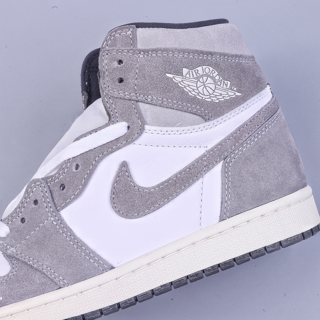 280 W Air Jordan 1 High ” Washed Black ” 灰黑 DZ5485-051
