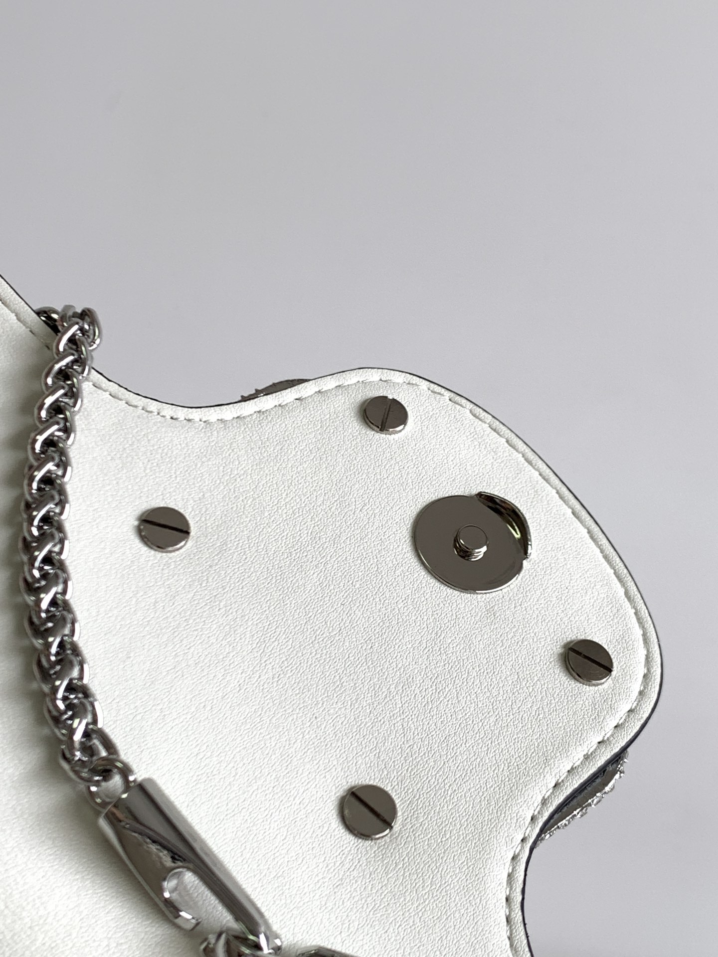 🆕🆕🆕MINI LOCÒ仿水晶装饰手袋-VLogo Signature施华洛世奇®仿水晶装饰-配可拆卸提