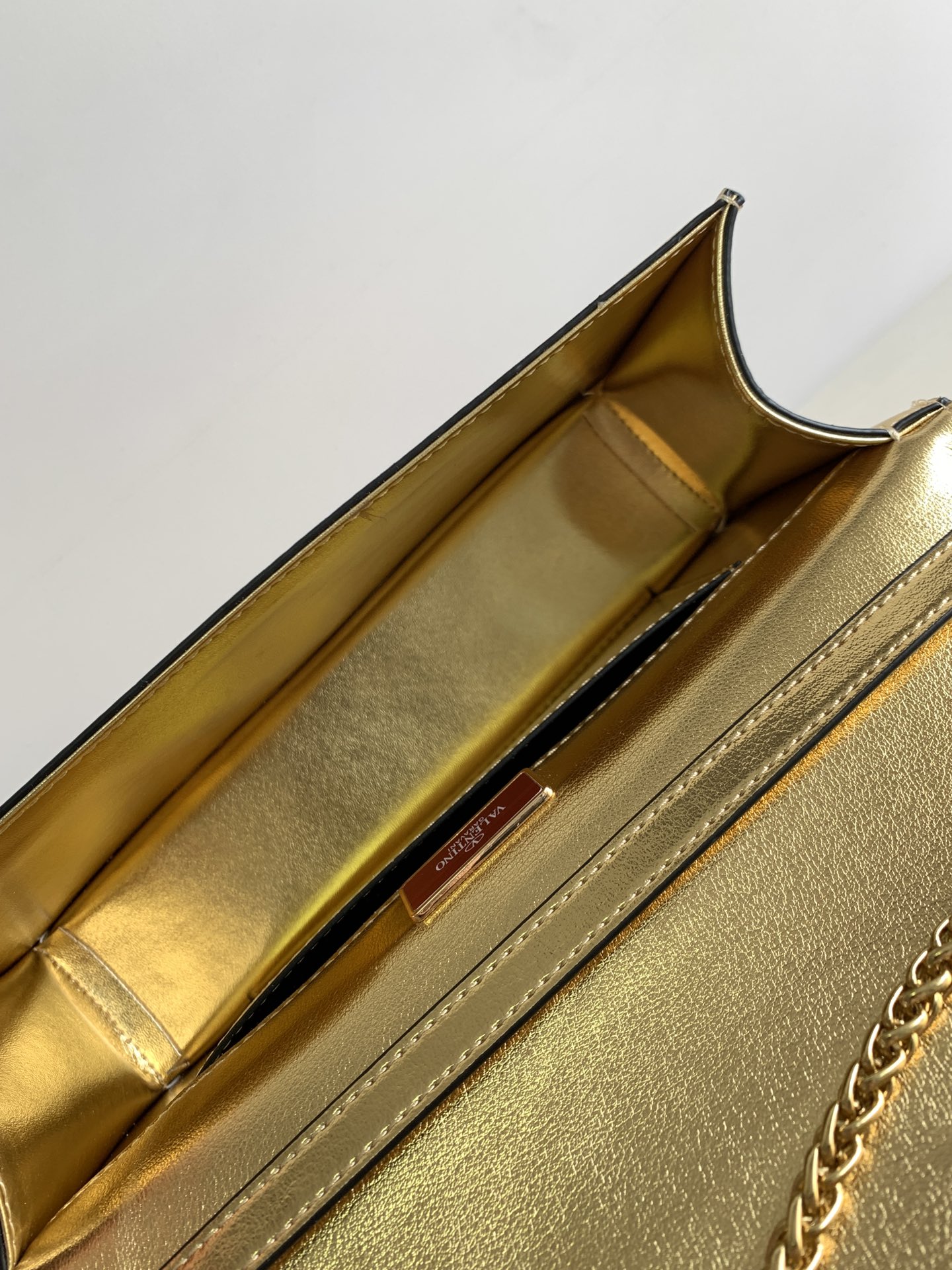 🆕🆕🆕MINI LOCÒ仿水晶装饰手袋-VLogo Signature施华洛世奇®仿水晶装饰-配可拆卸提