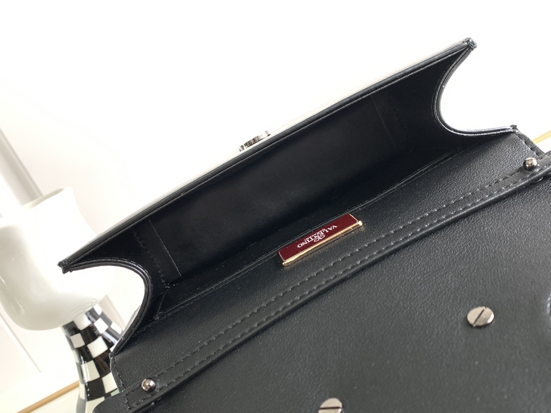 🆕🆕🆕MINI LOCÒ仿水晶装饰手袋-VLogo Signature施华洛世奇®仿水晶装饰-配可拆卸提