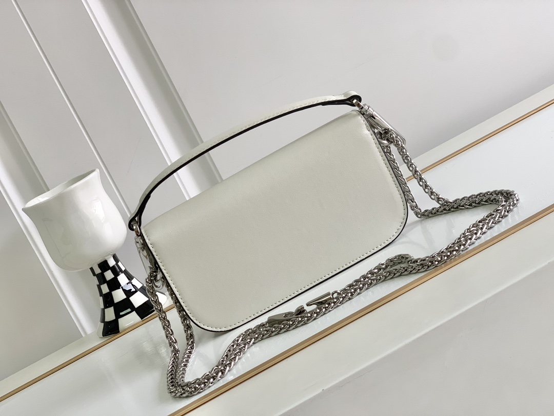 🆕🆕🆕MINI LOCÒ仿水晶装饰手袋-VLogo Signature施华洛世奇®仿水晶装饰-配可拆卸提