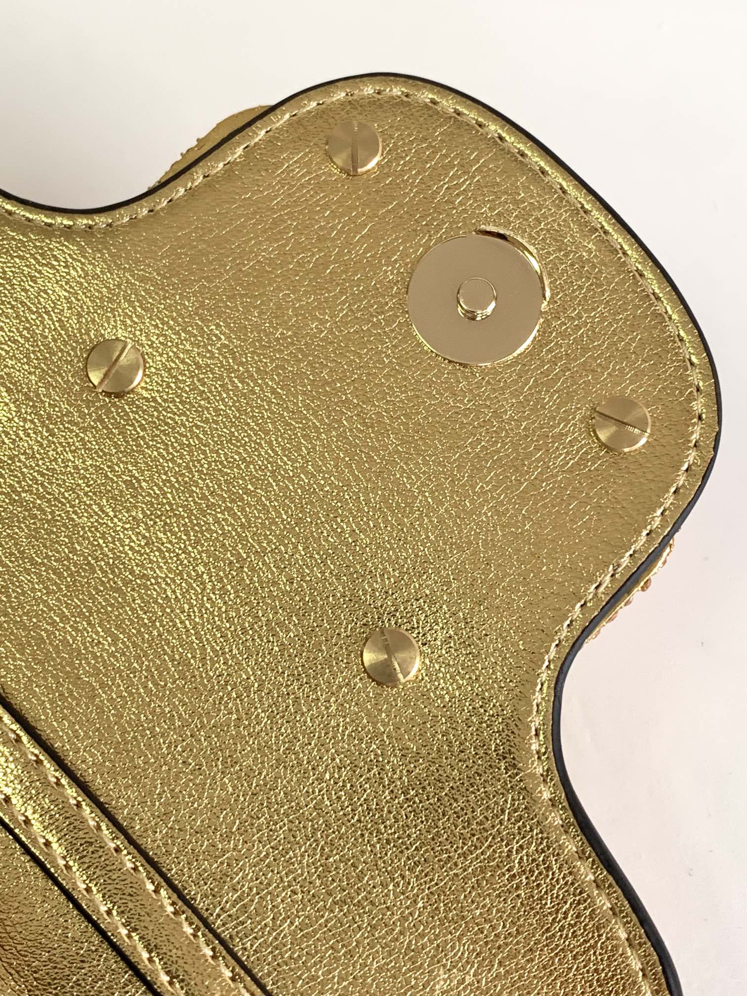 🆕🆕🆕MINI LOCÒ仿水晶装饰手袋-VLogo Signature施华洛世奇®仿水晶装饰-配可拆卸提