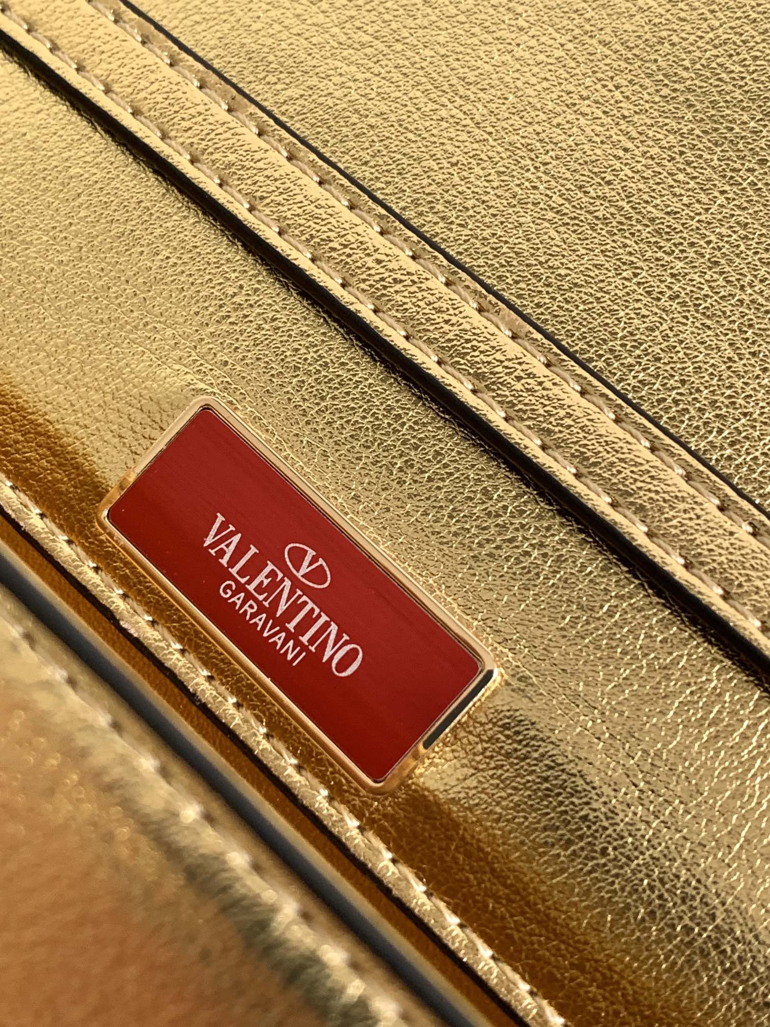 🆕🆕🆕MINI LOCÒ仿水晶装饰手袋-VLogo Signature施华洛世奇®仿水晶装饰-配可拆卸提