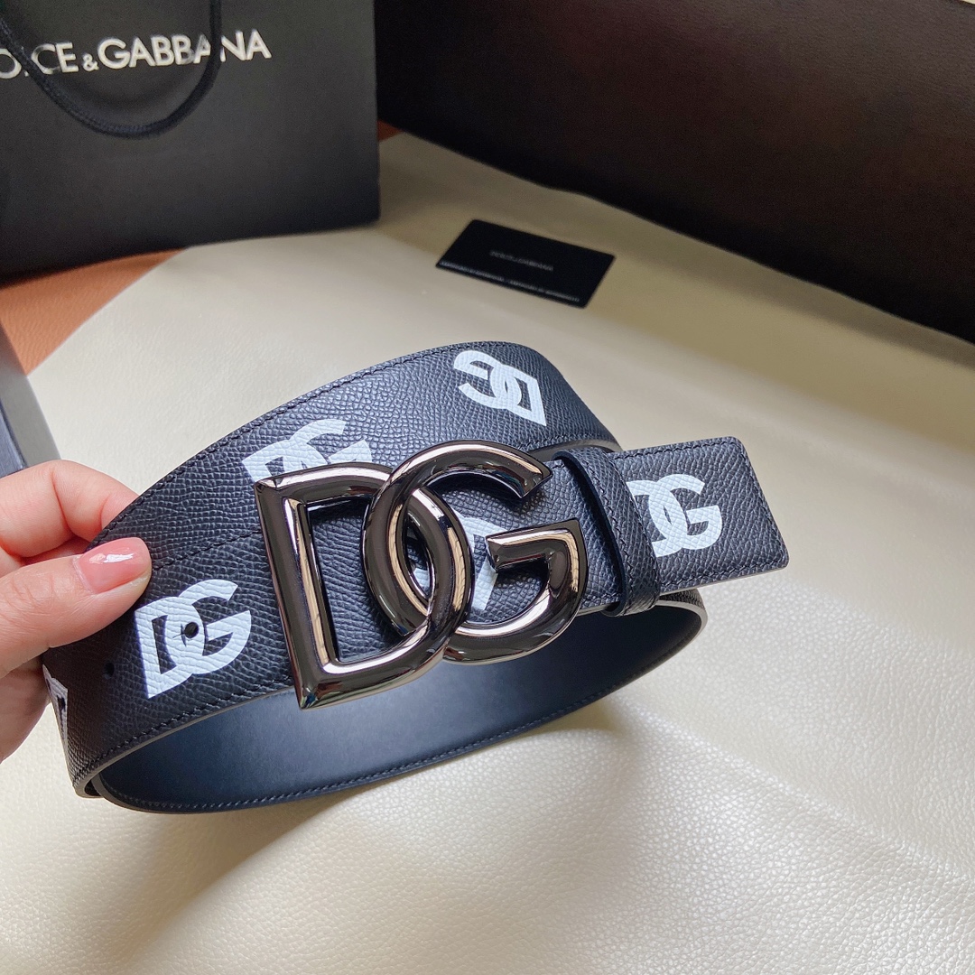 D&G杜嘉班纳官网新款.双面头层小牛
