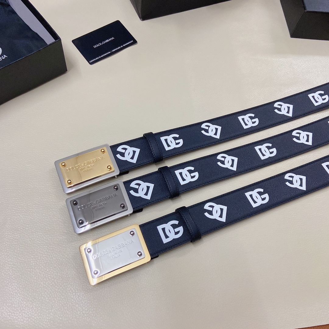 D&G杜嘉班纳官网新款.双面头层小牛