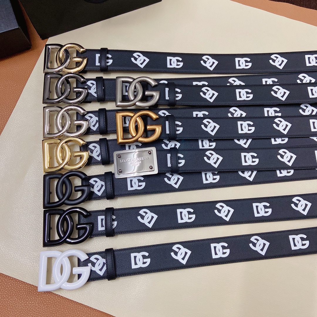 D&G杜嘉班纳官网新款.双面头层小牛