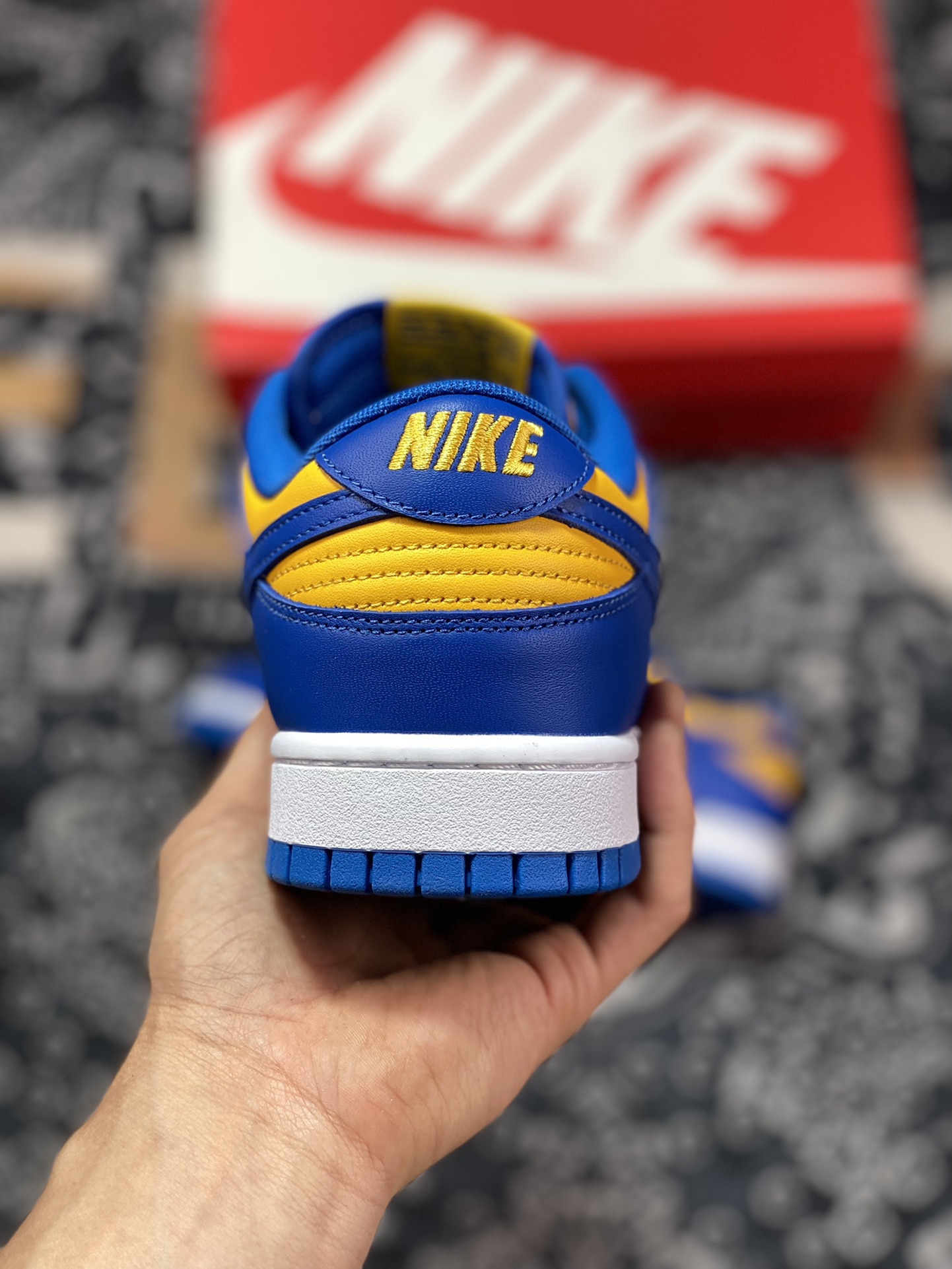 dunk dunk series low-top casual sports skateboard shoes ”Royal Blue University Gold” 1391-402