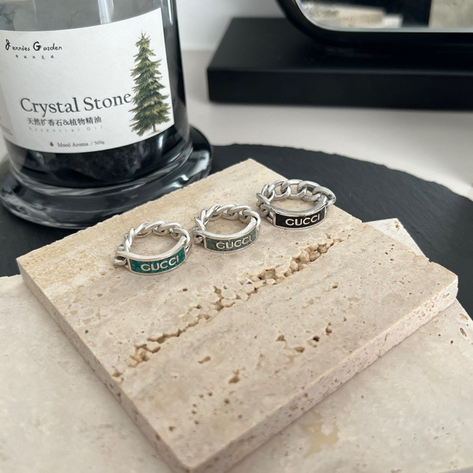 NO:102307,Gucci 925 sterling silver gucci logo enamel marble ring Size 10# 12# 14# 16# 18# 20# 22#, Gucci ring, gucci, gucci, ring, pure silver19860909古驰925纯银gucci标识珐琅大理石戒指 尺寸10# 12# 14# 16# 18# 20# 22#,古驰戒指,gucci,gucci,ring,pure silver,Jewelry