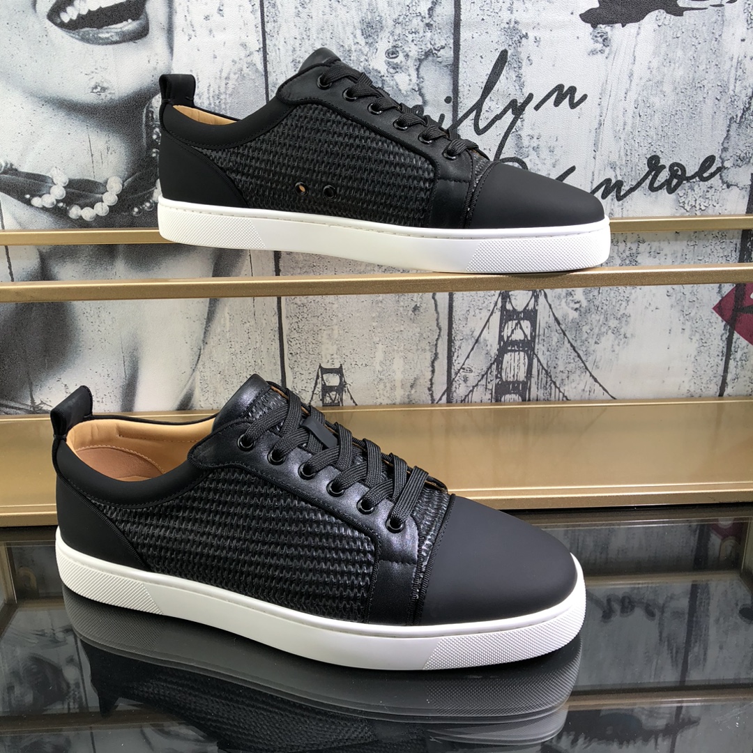 250christian louboutin(CL) Estilo completo , zapatos de tabla casuales Modelos calientes exclusivos 