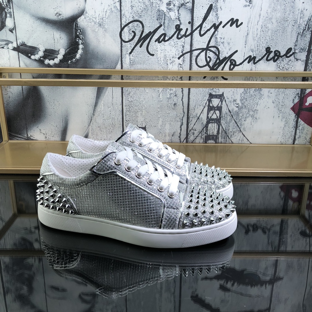 250christian louboutin(CL) Estilo completo , zapatos de tabla casuales Modelos calientes exclusivos 
