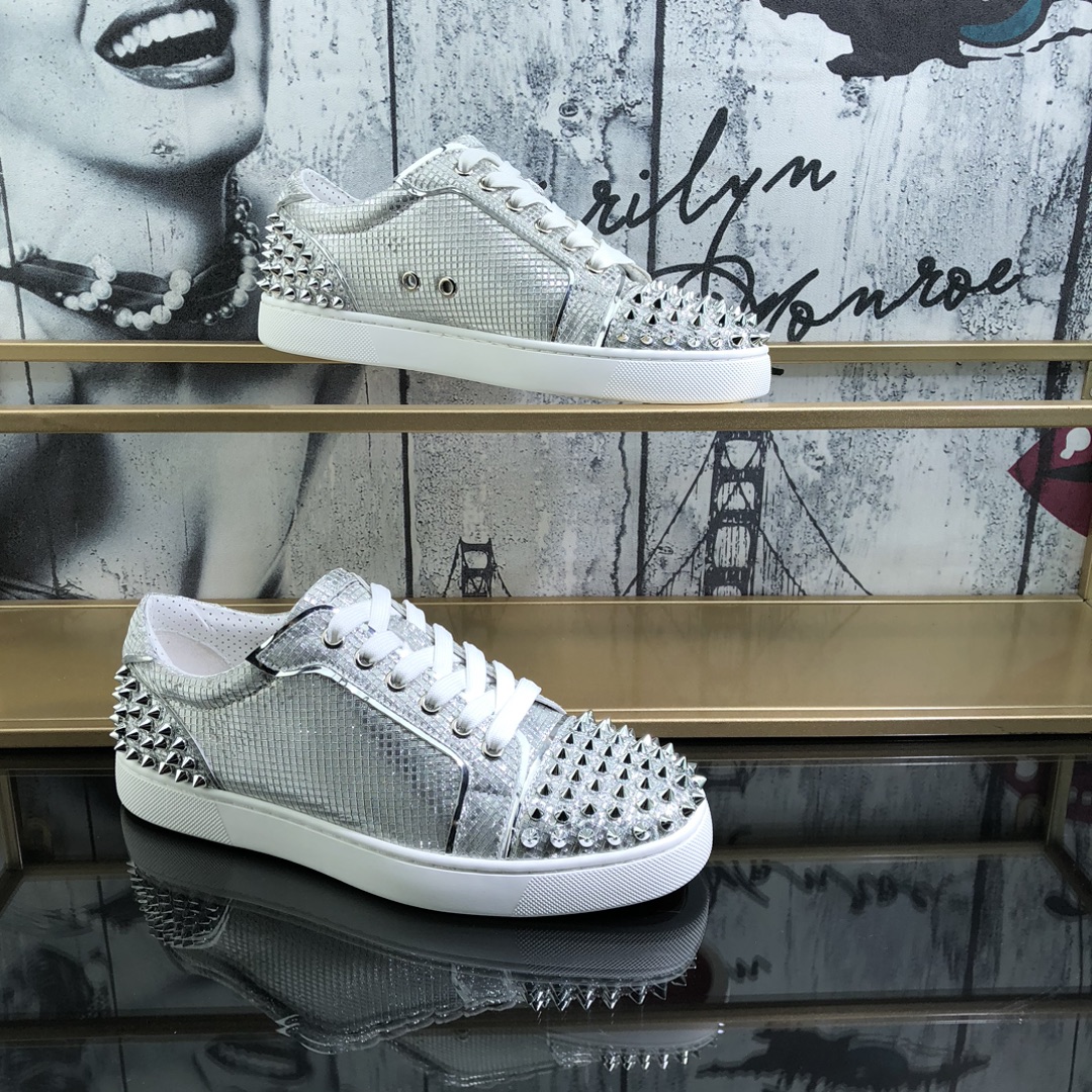 250christian louboutin(CL) Estilo completo , zapatos de tabla casuales Modelos calientes exclusivos 