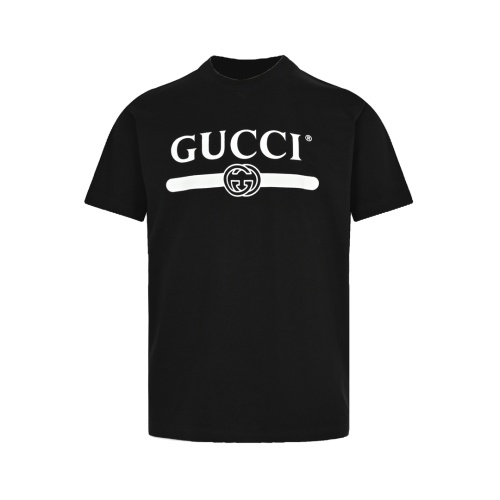 Gucci Classic Double G Belt Print Short Sleeve T-Shirt - Premium Quality 1 Gucci Classic Double G Belt Print Short Sleeve T-Shirt – Premium Quality