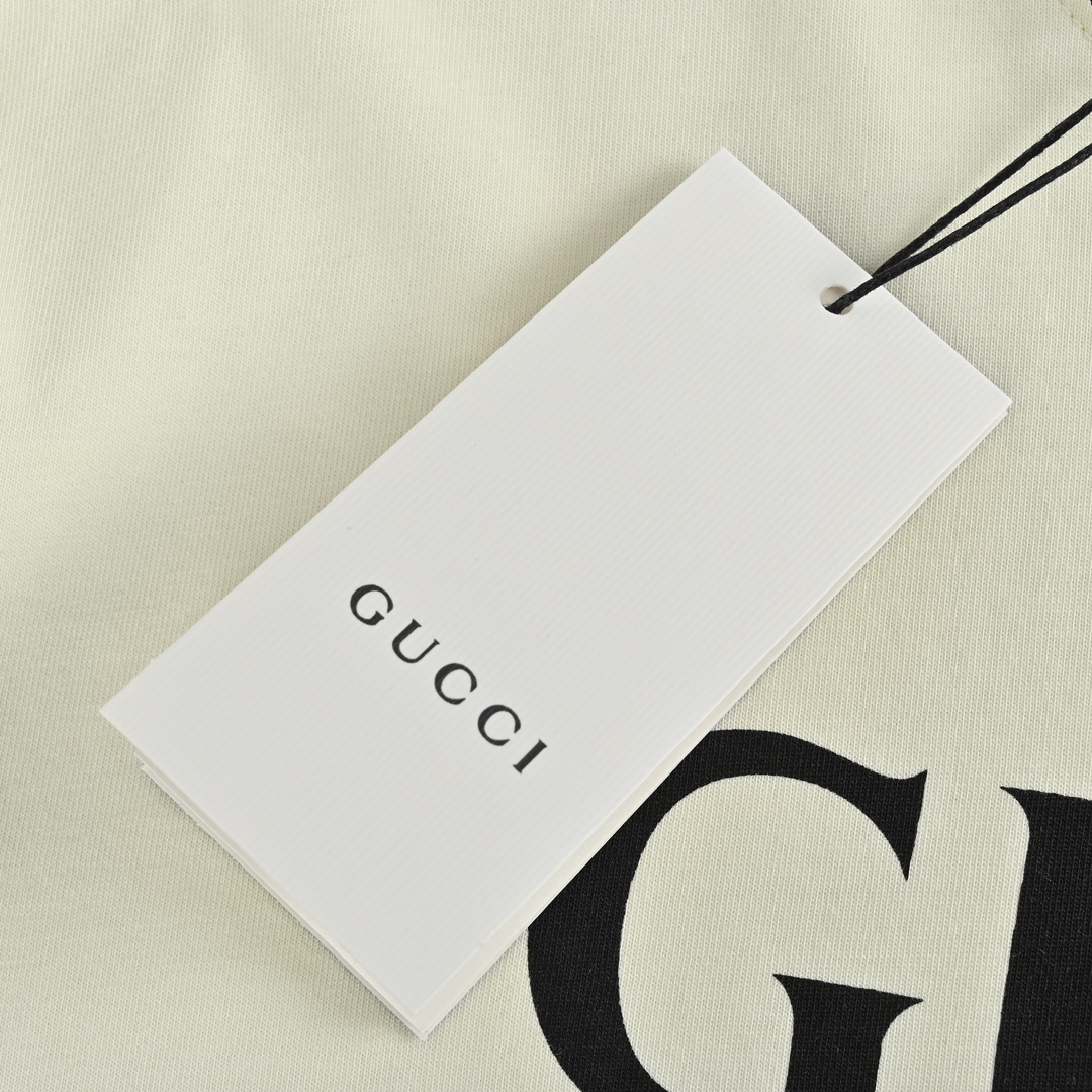 Gucci/古驰 经典双G腰带印花短袖