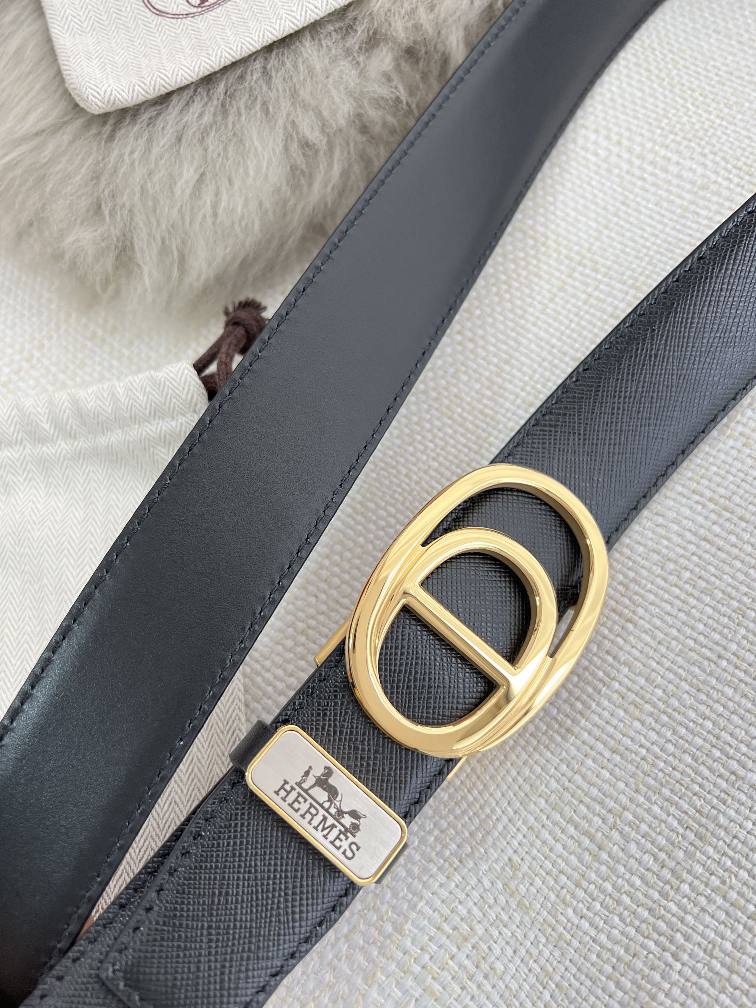 Hermès Haute Couture Luxury Atelier Designer Belt Ref 6