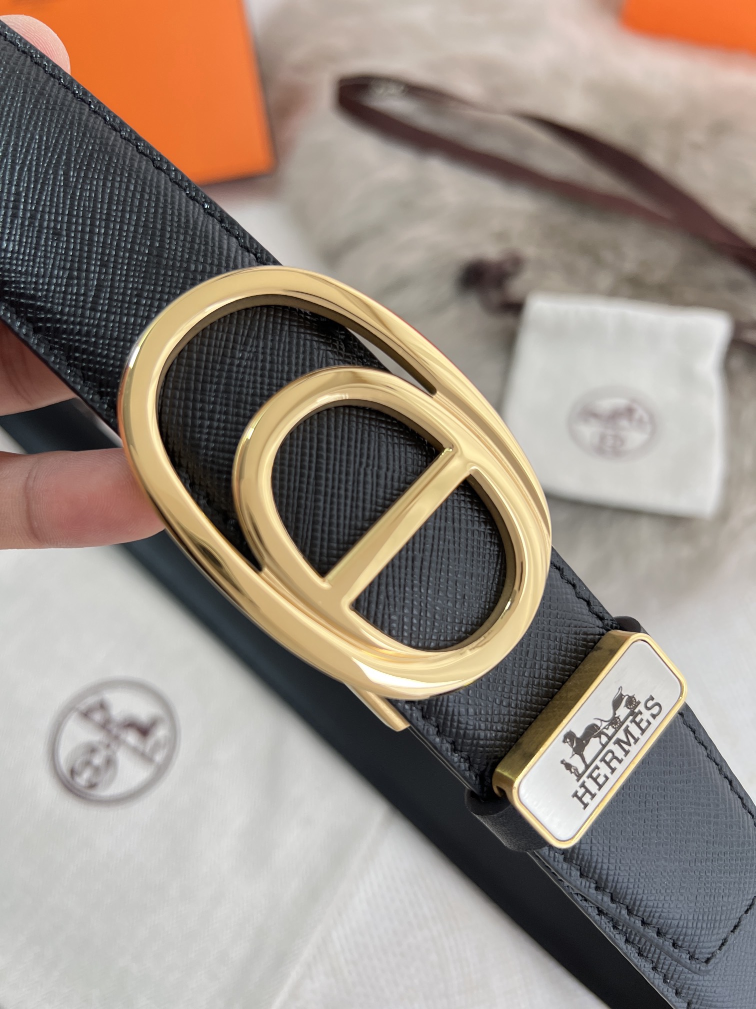 Hermès Haute Couture Luxury Atelier Designer Belt Ref 3