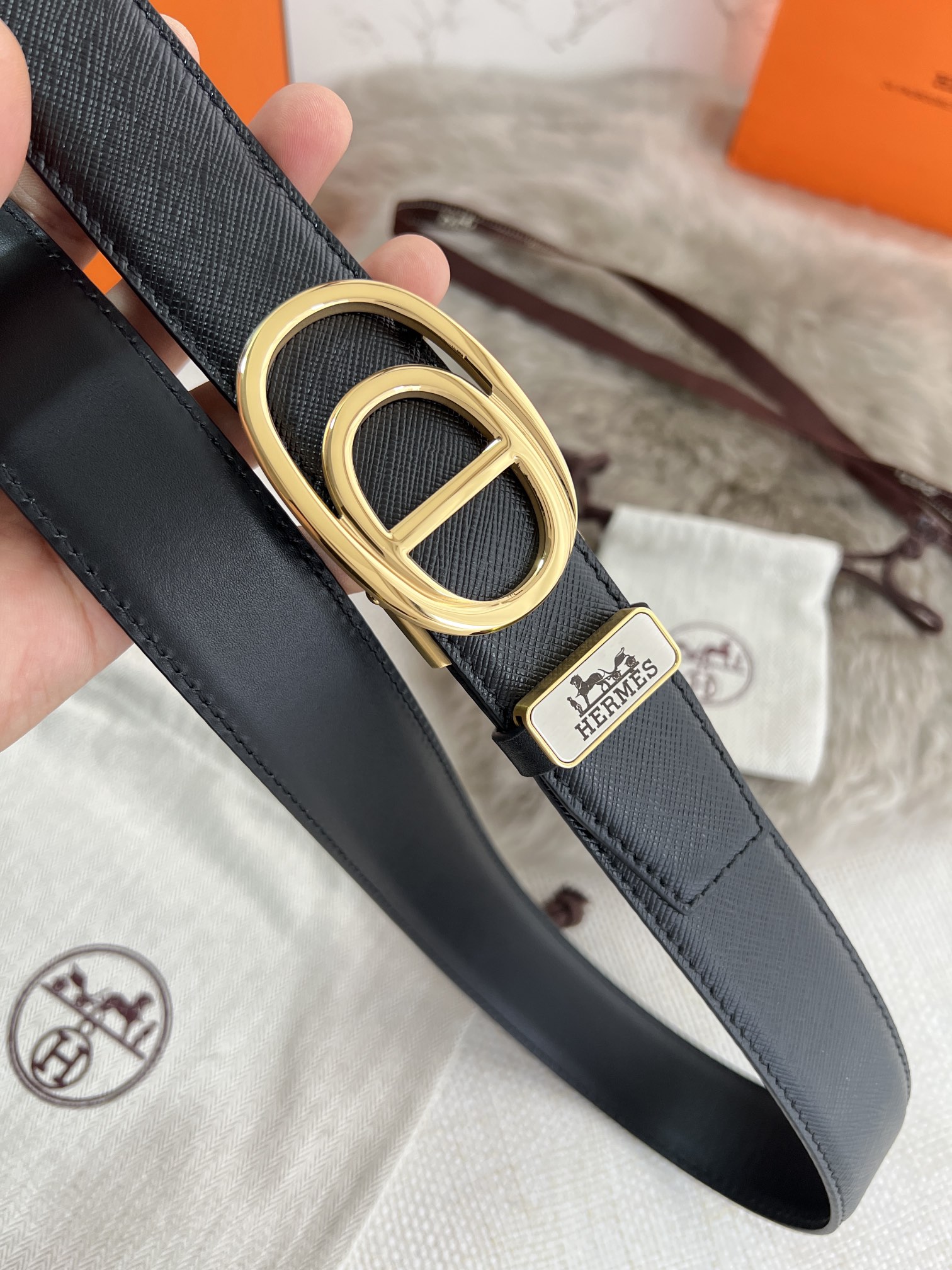 Hermès Haute Couture Luxury Atelier Designer Belt Ref 4