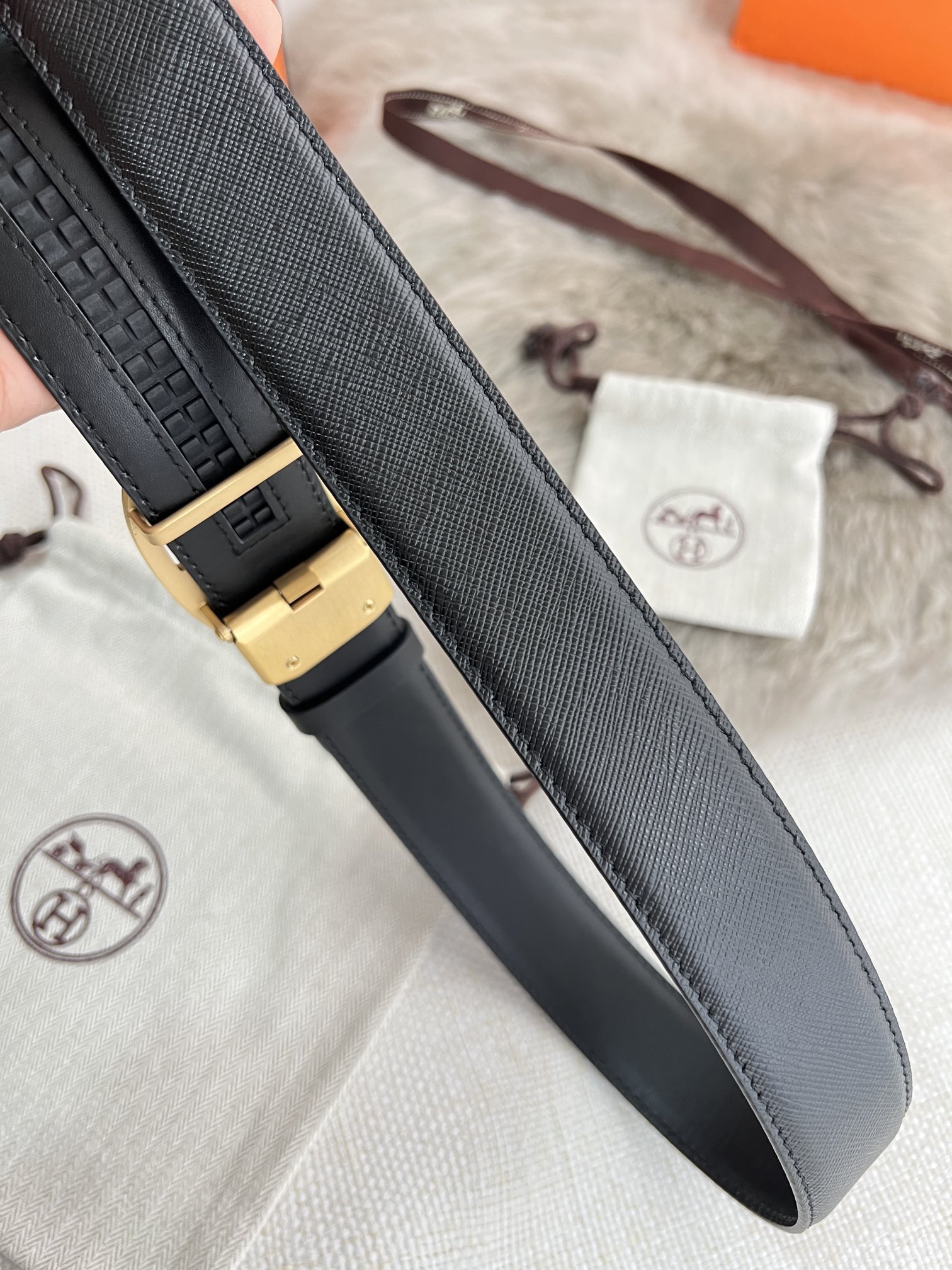 Hermès Haute Couture Luxury Atelier Designer Belt Ref 5