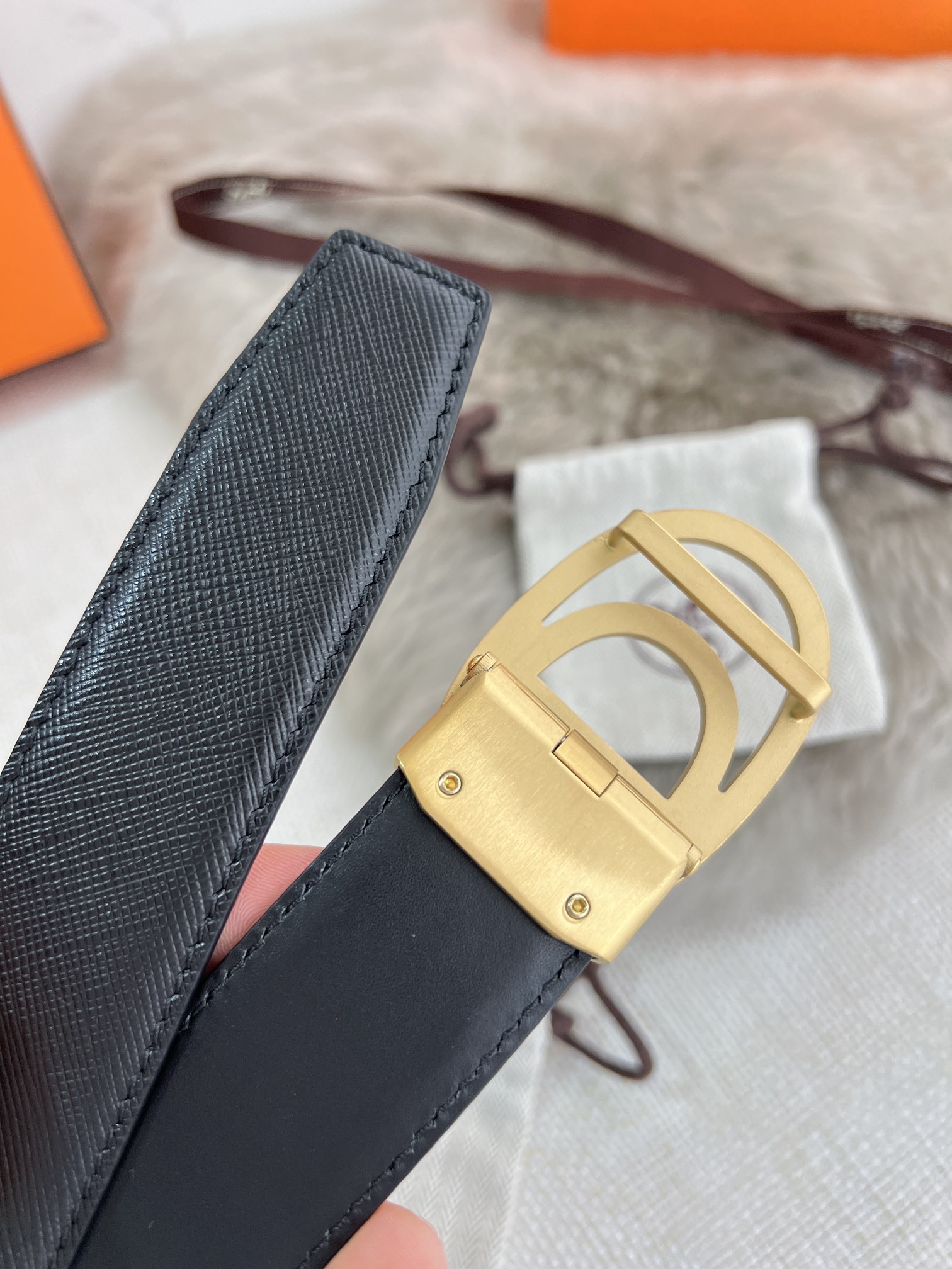 Hermès Haute Couture Luxury Atelier Designer Belt Ref 8