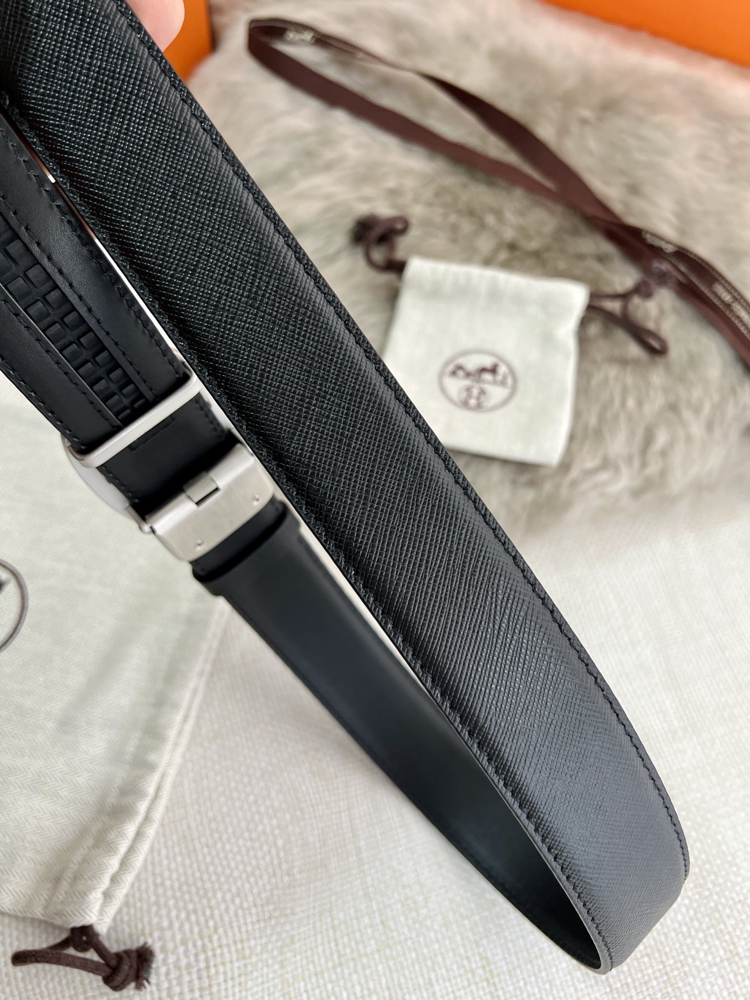 爱马仕 Hermès 高定典藏奢华工坊高定皮带配饰 #43A9433D 5