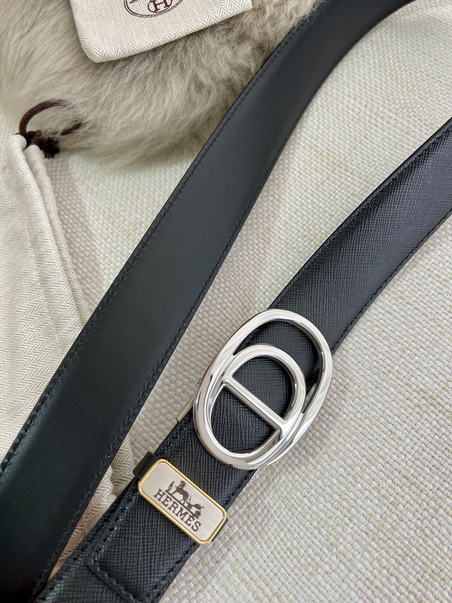 爱马仕 Hermès 高定典藏奢华工坊高定皮带配饰 #43A9433D 6