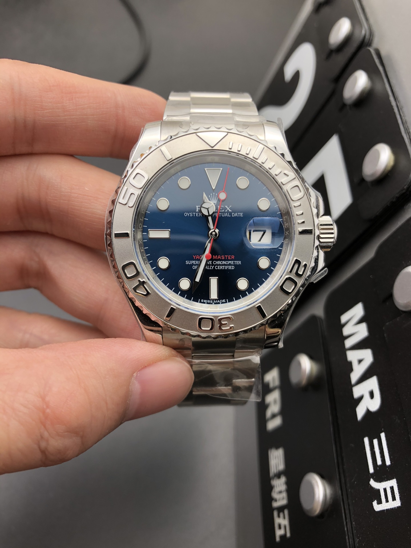 ROLEX Rolex Blue Yacht-Master - топ-якасць