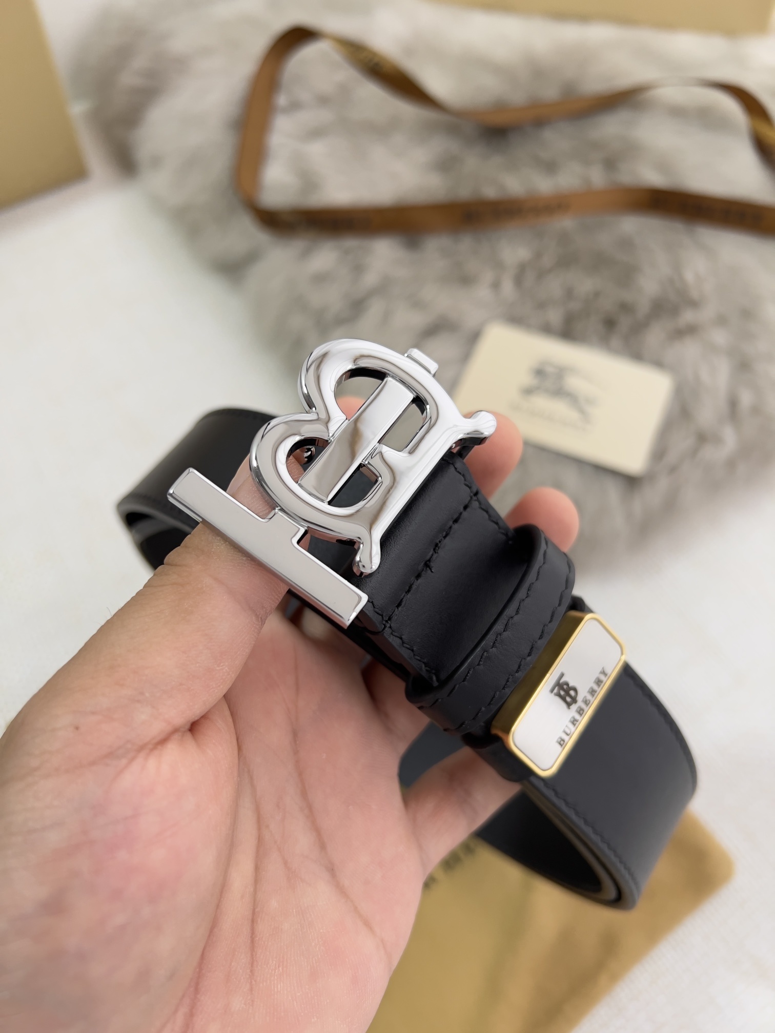 品名巴宝莉.Burberry️腰带皮