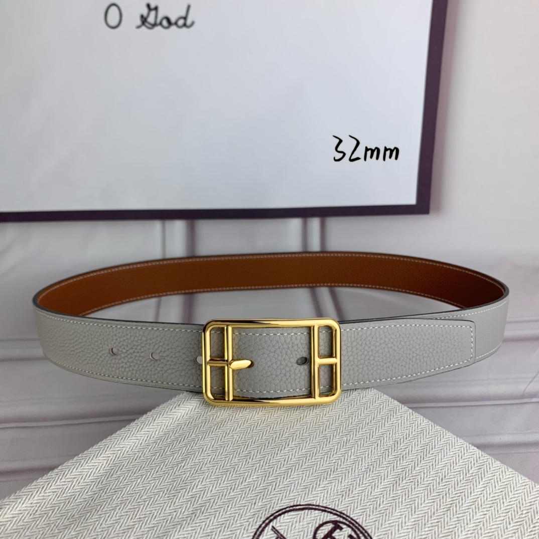 Hermès爱马仕针扣皮带原单品质双