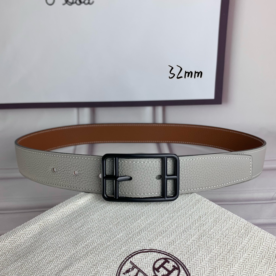 Hermès爱马仕针扣皮带原单品质双