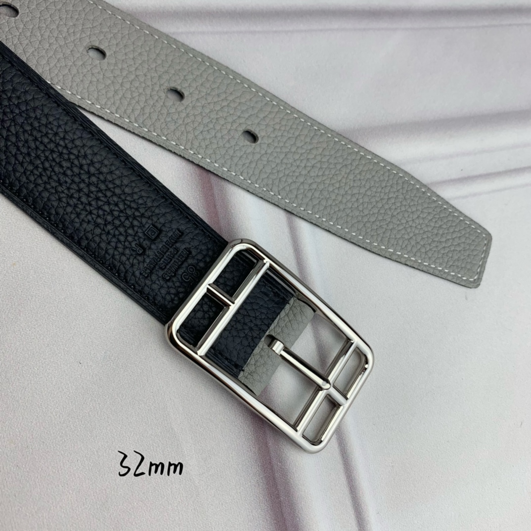 Hermès爱马仕针扣皮带原单品质双