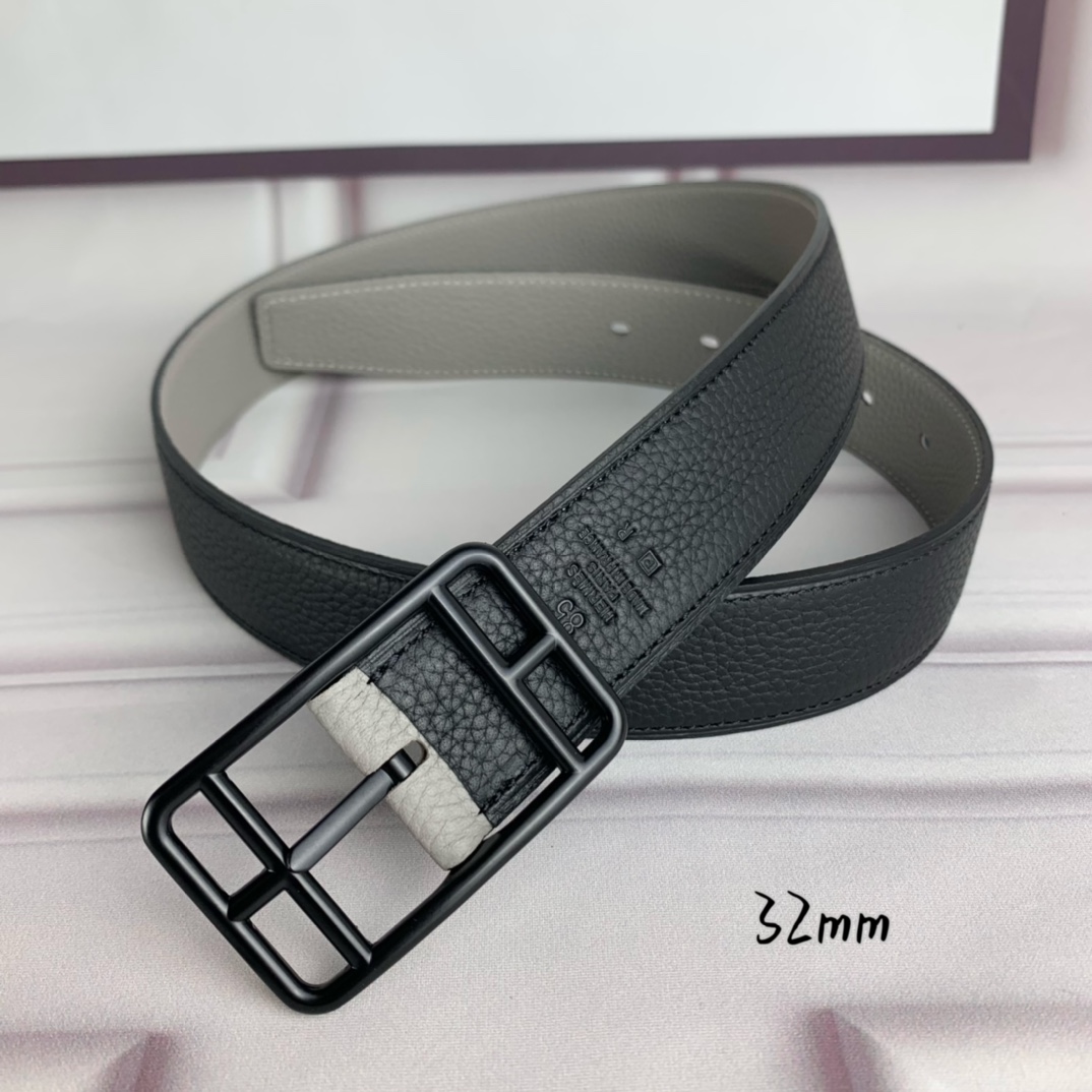 Hermès爱马仕针扣皮带原单品质双